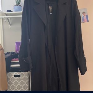 Long black jacket
